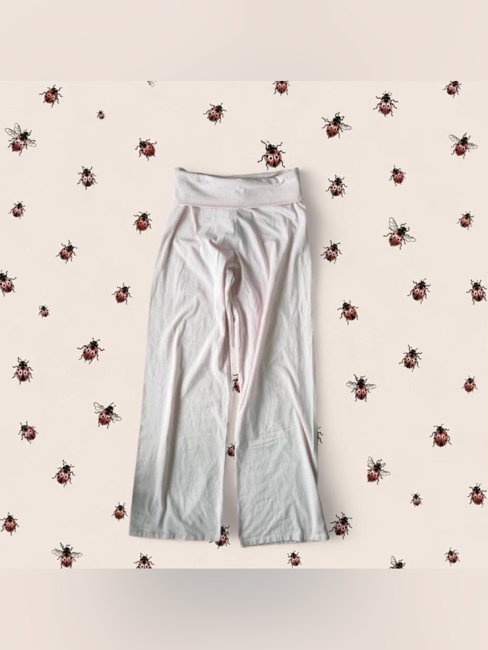 Brandy Melville Light Pink Wide leg Priscilla Pants